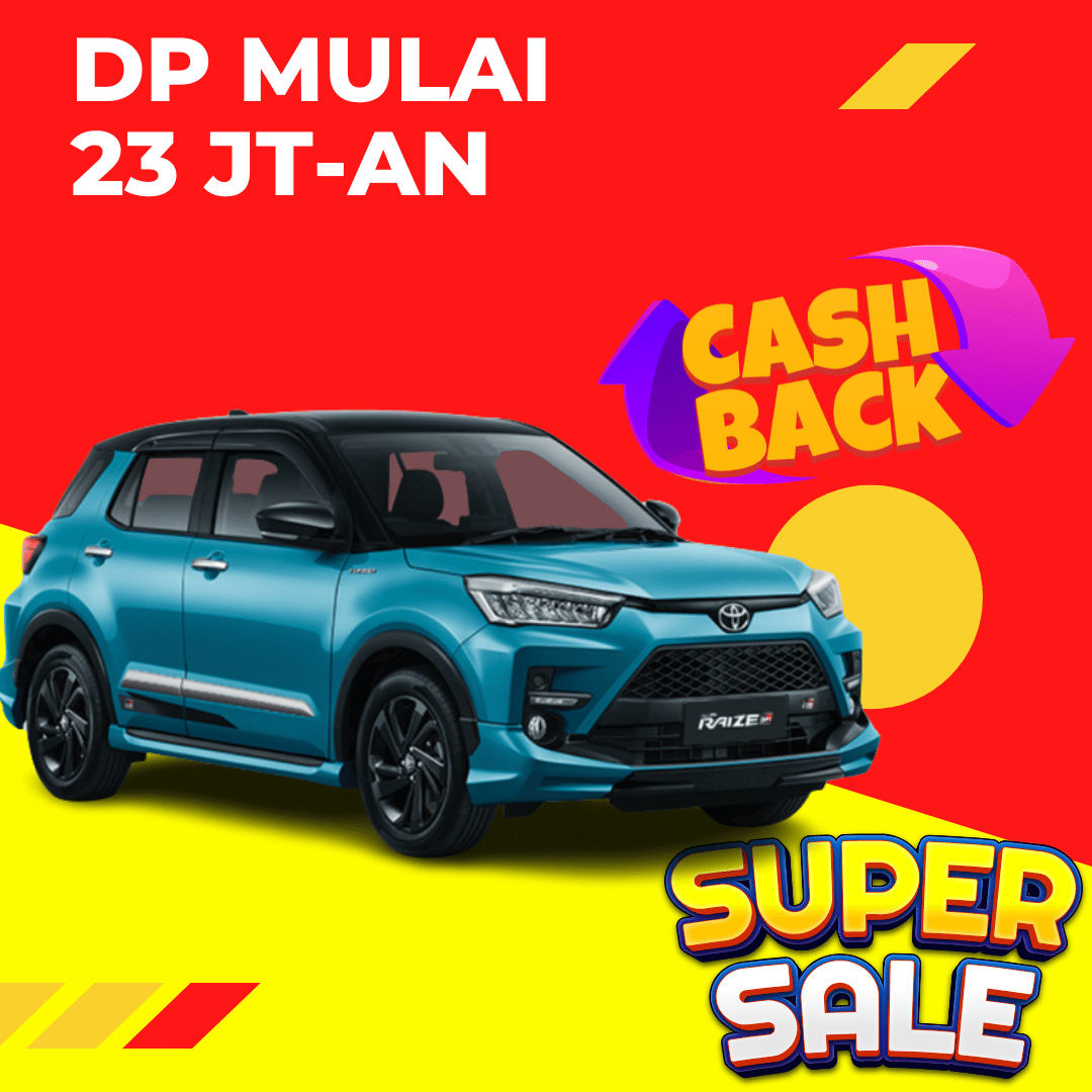 dealer toyota makassar - harga raize - kredit raize